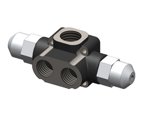Diverter valve  1" Closed center