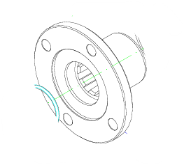 Flange Sae 1400