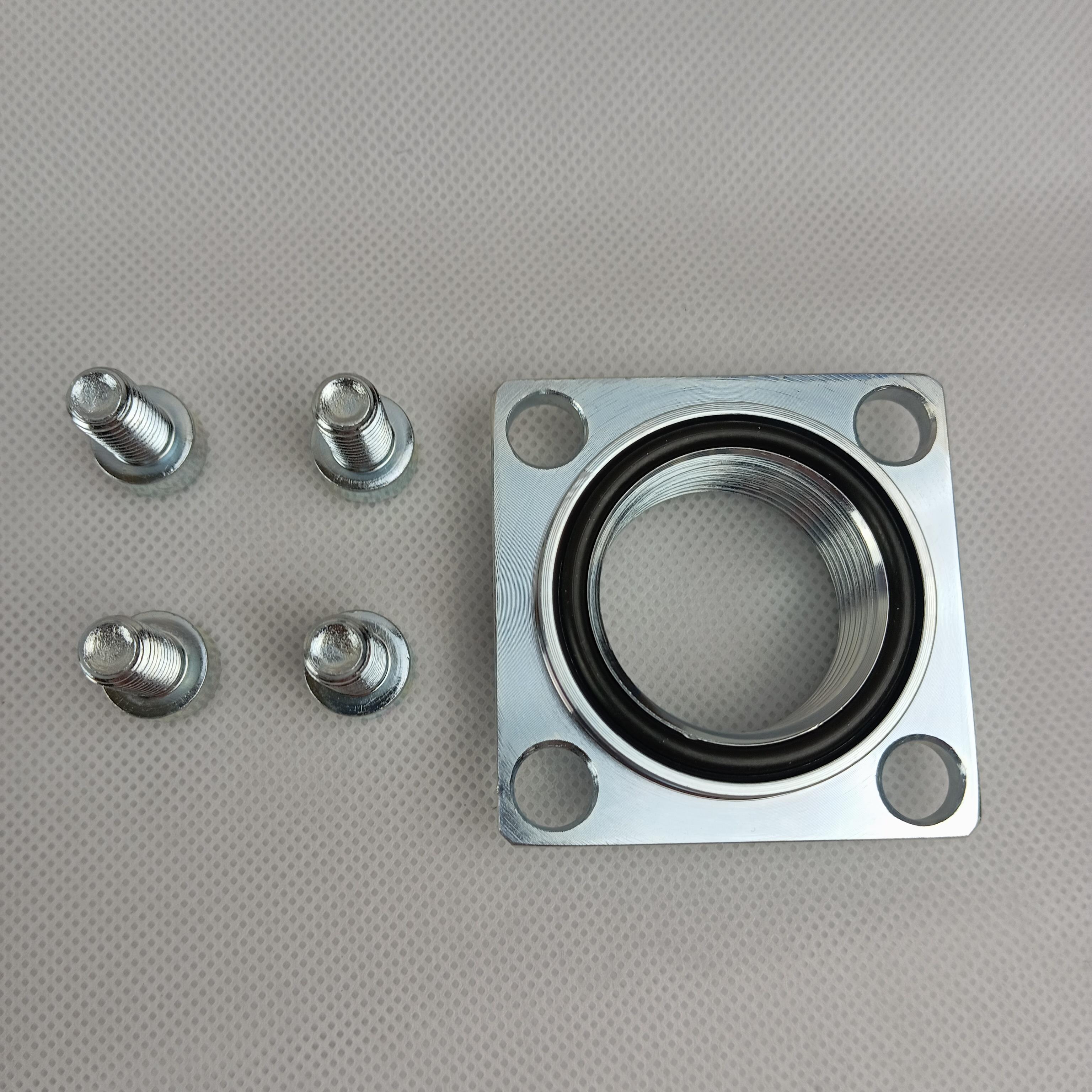 Clamping plate for suction pipe 1"
