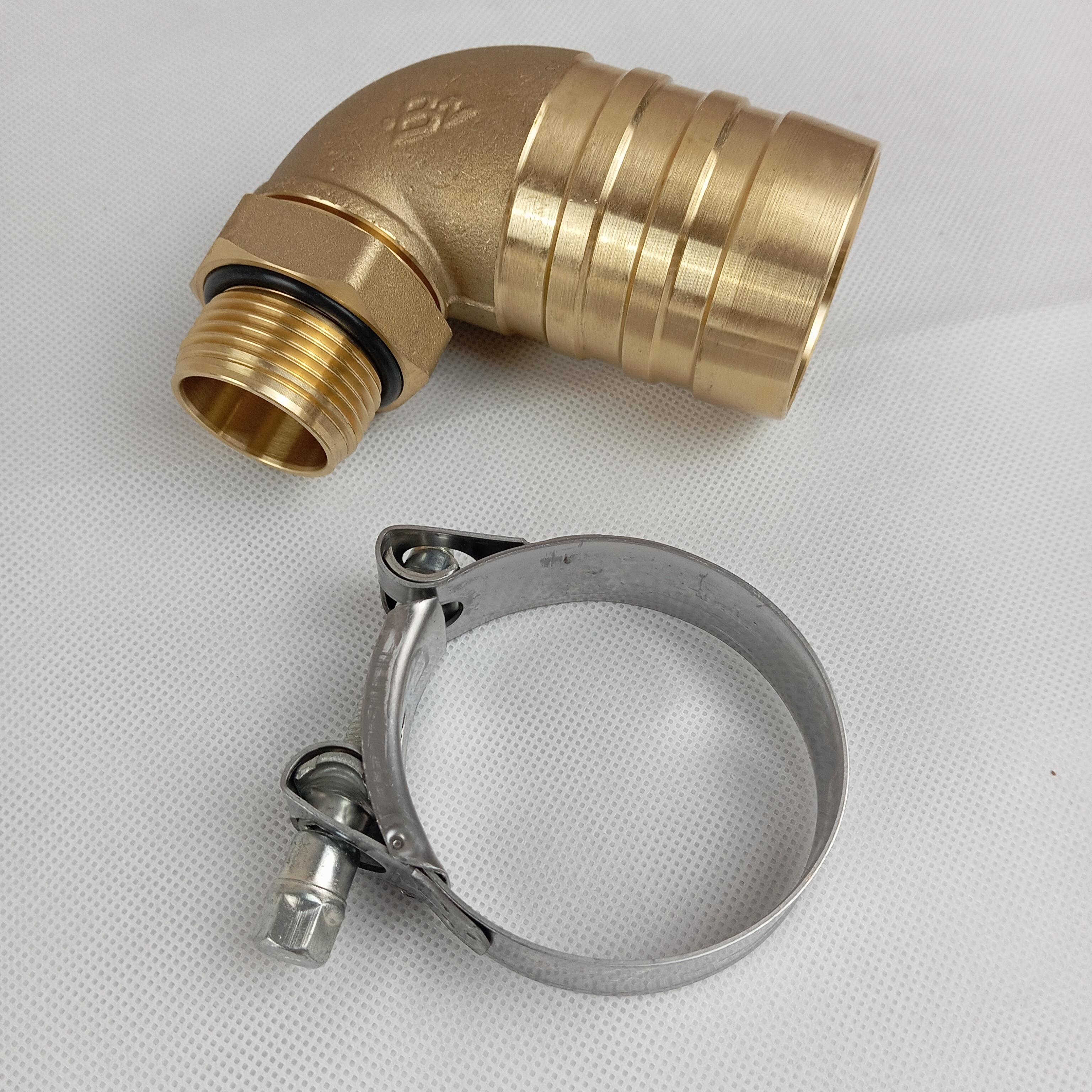 Suction pipe 90°