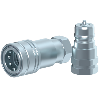 Quick couping ISO A 3/8" Male