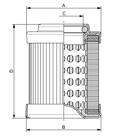 Filterelement returfilter 10my