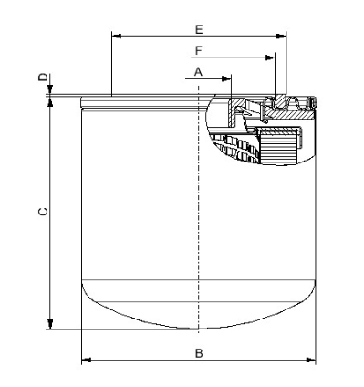 Filter element 25my