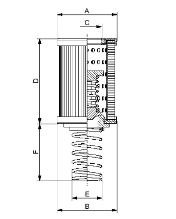 Filterelement returfilter 25my