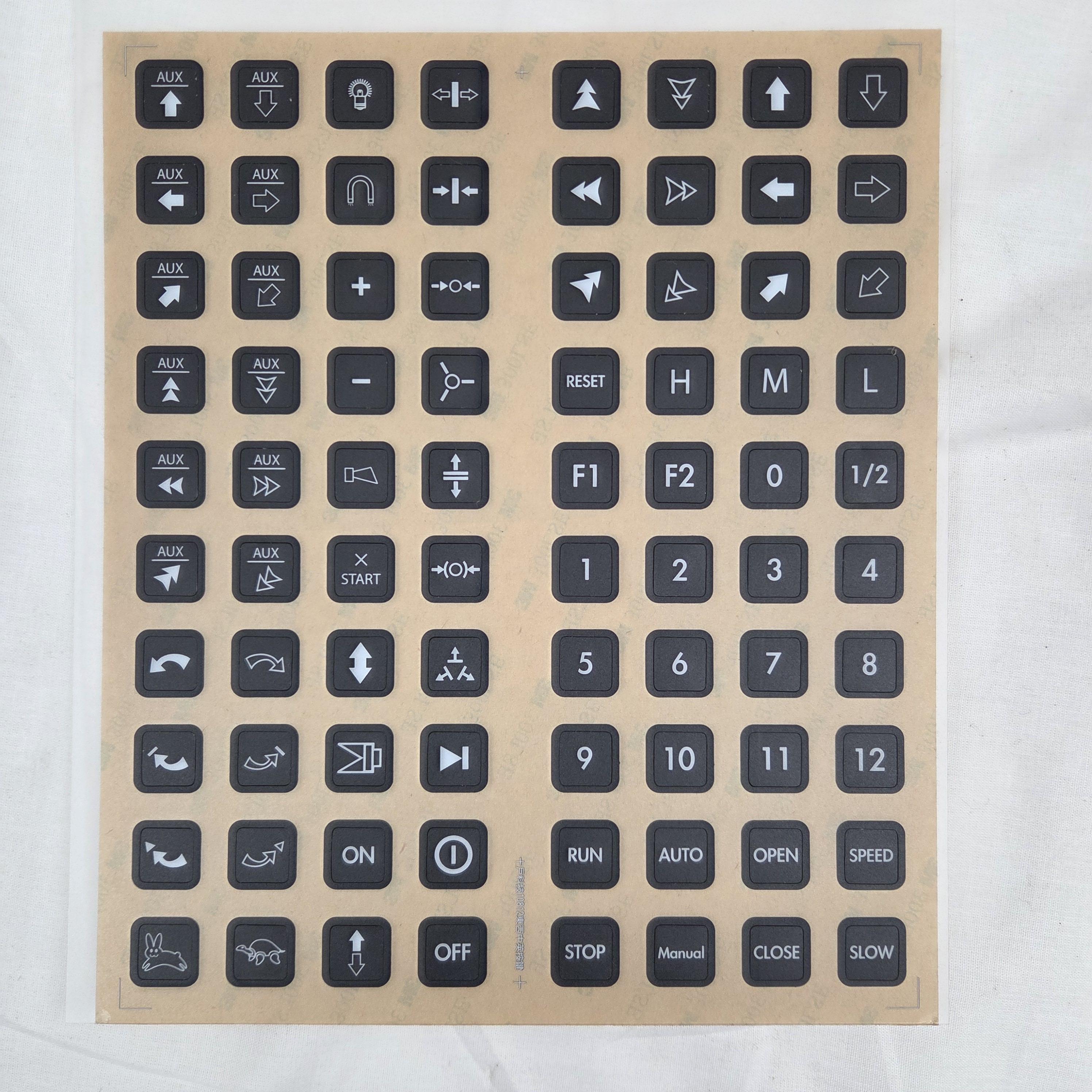 Paper Sticker Pushbuttons KL vision