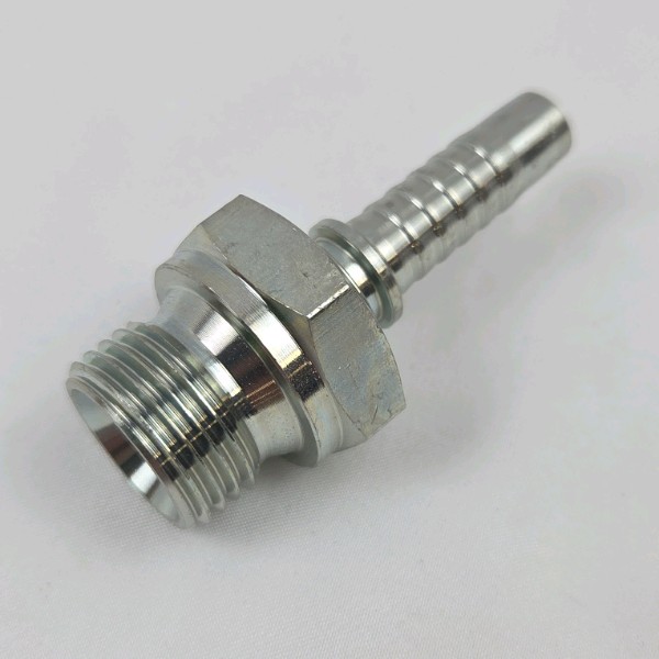 Indstik 3/8" - 1/2" BSP Lige Han