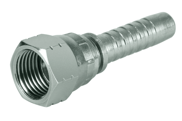 Hose fitting 3/8" - M18x1,5 Komatsu Straight Swivel Female